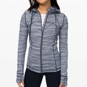 Lululemon Women Define Full Zip Athletic Hoodie Pullover with Hood sz 8